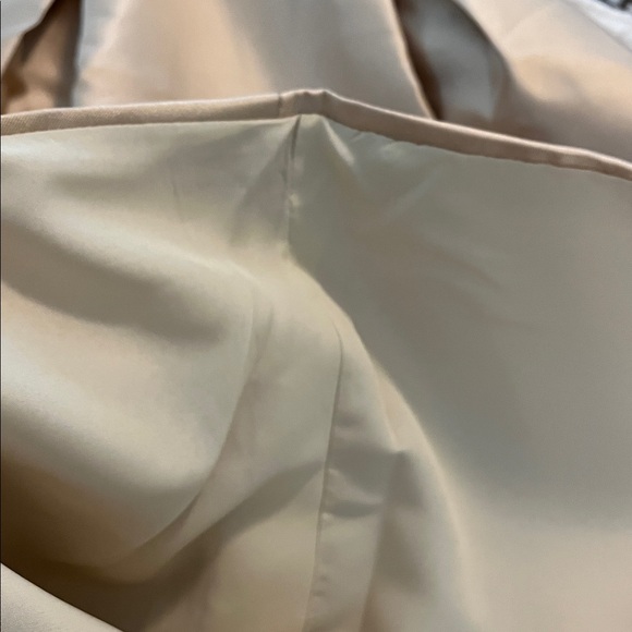 Elegant Gold Champagne Evening Gown Mother of The Bride Dress Size 6 - Picture 12 of 14